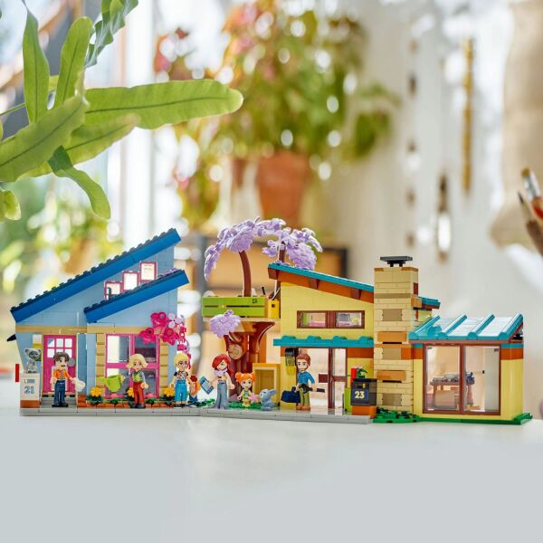 Lego Friends Olly Paisleys Aile Evleri 42620