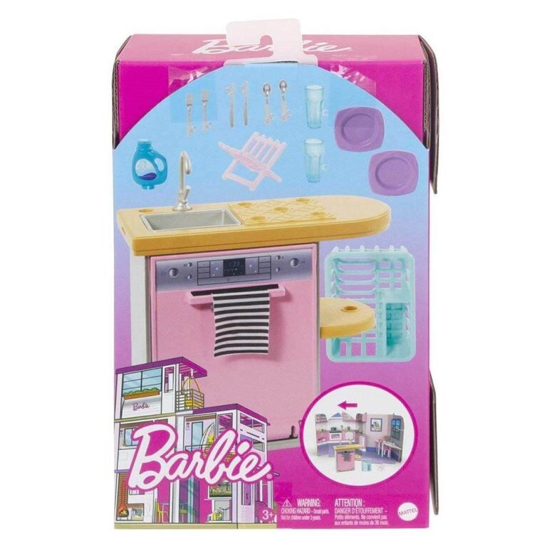 Mattel Barbie'nin Ev Dekorasyonu Set HJV32