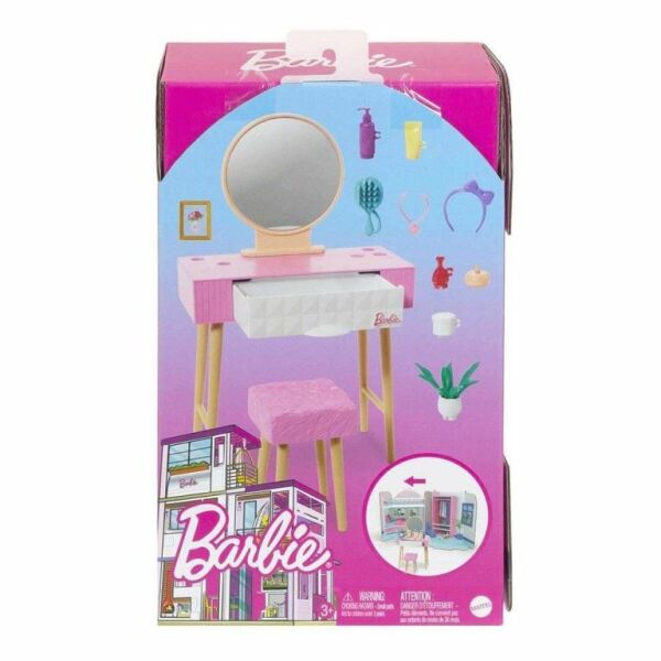 Mattel Barbie'nin Ev Dekorasyonu Set HJV32