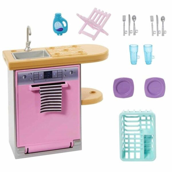 Mattel Barbie'nin Ev Dekorasyonu Set HJV32