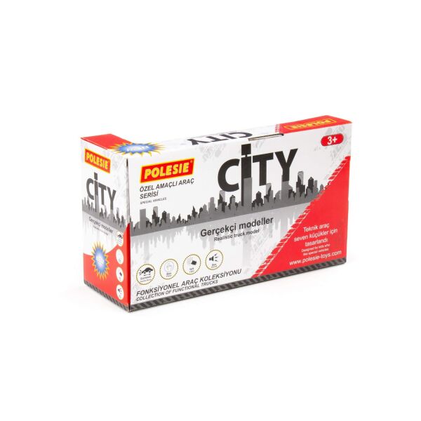 Polesie Sürtmeli Kamyonet Kırmızı Kabin 96319