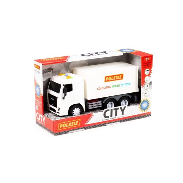 Polesie Sürtmeli Kapalı Kasa Kamyon Beyaz Kabin 96
