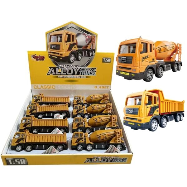 Vardem Surtmelı Metal 1:50 Sarı Beton Mıkserı Ve K