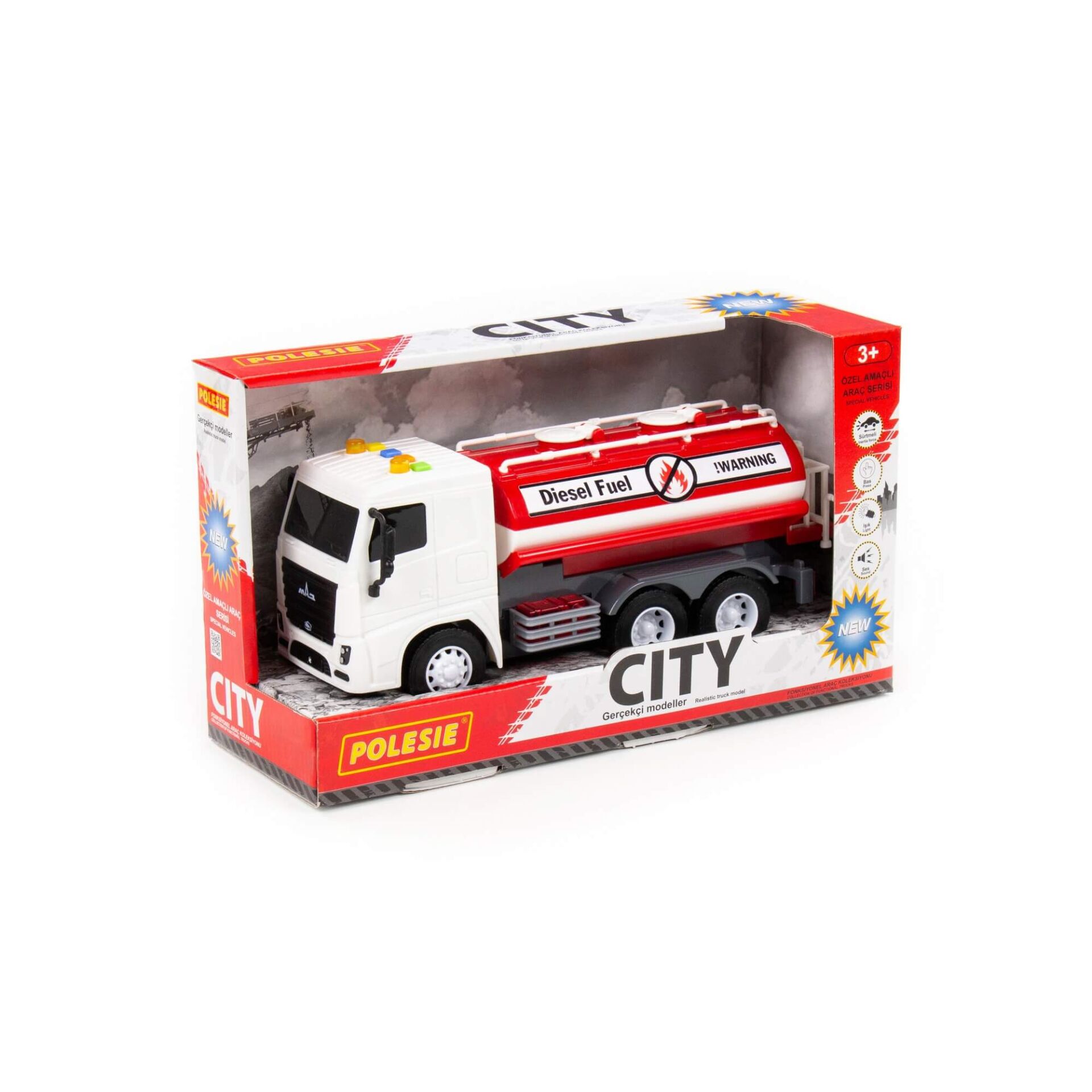 Polesie Sürtmeli V2 Tanker Beyaz Kabin 96418