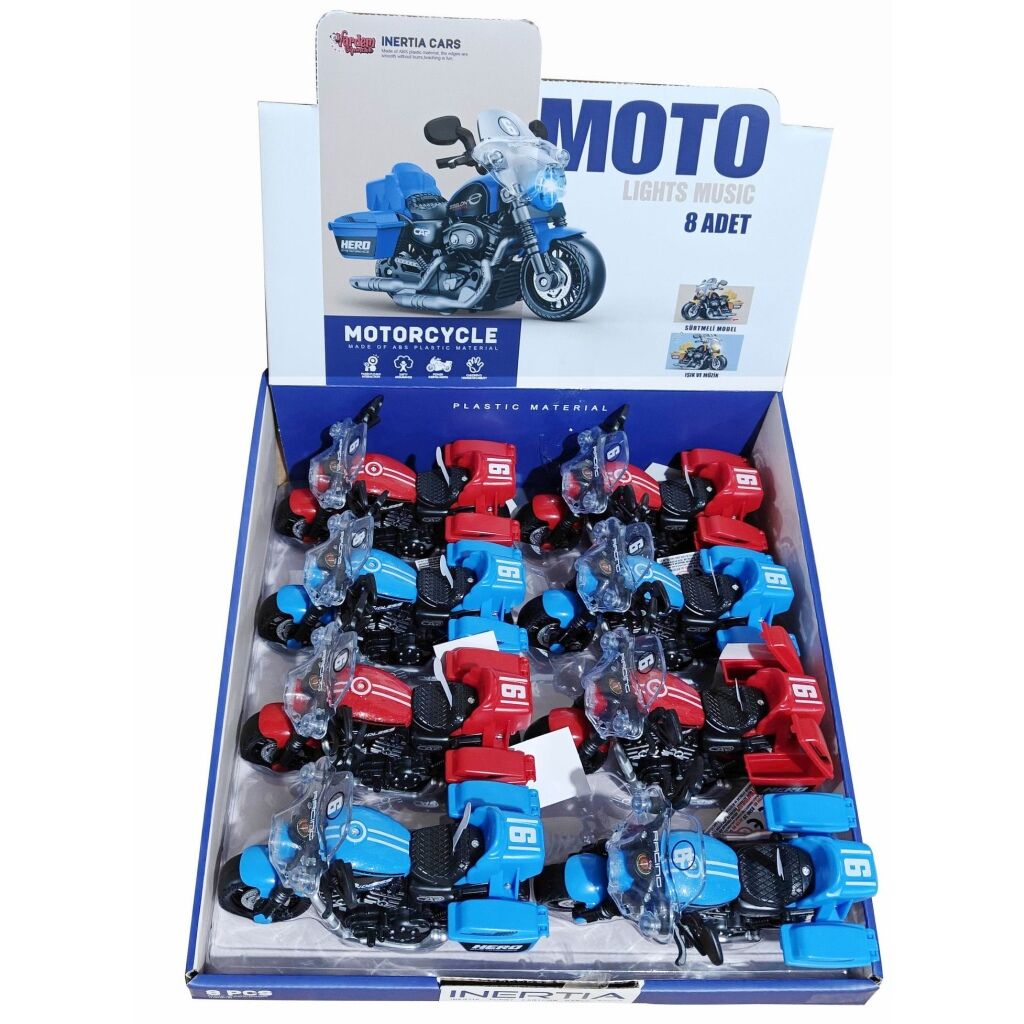 Vardem Surtmelı Isıklı Ve Muzıklı Kahraman Motorsı