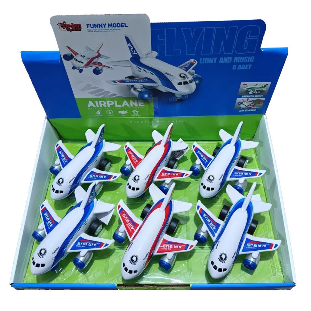 Vardem Surtmelı Isıklı Ve Muzıklı Yolcu Ucagı