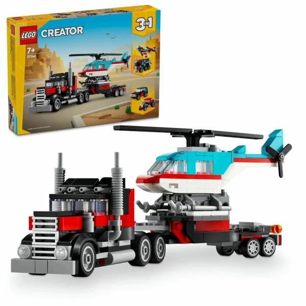 Lego Creator Helikopterli Kamyon 31146