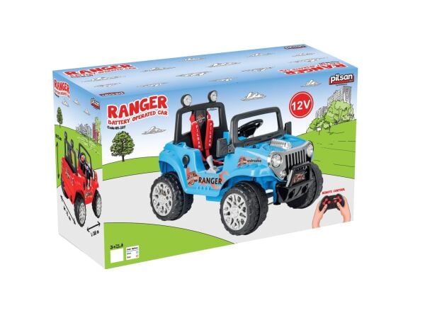 Pilsan Ranger Akülü Jeep 12 Volt Kumandalı 05107