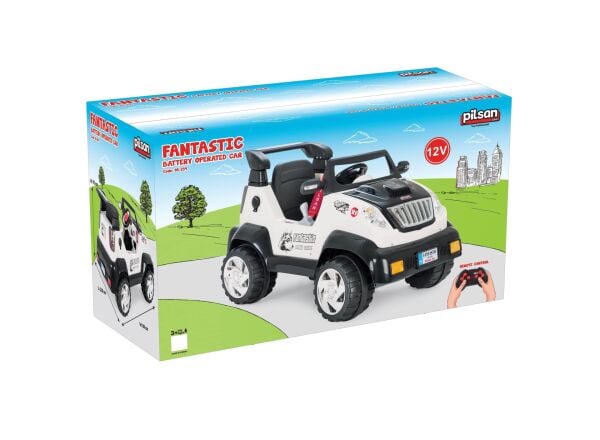 Pilsan Fantastik Akülü Jeep 12 Volt Kumandalı 05234