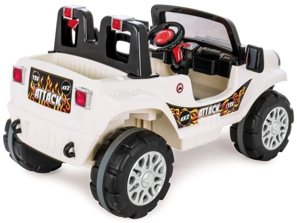 Pilsan Attack Çift Kişilik Kumandalı Akülü Araba 05272