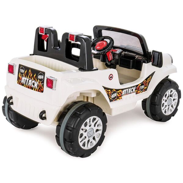 Pilsan Attack Çift Kişilik Kumandalı Akülü Araba 05272