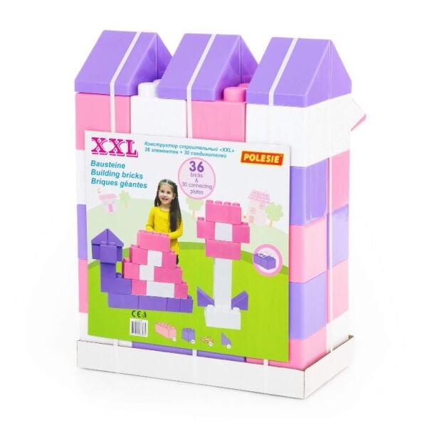 Polesie Yapı Blokları XXL 36+30 Parça 68064