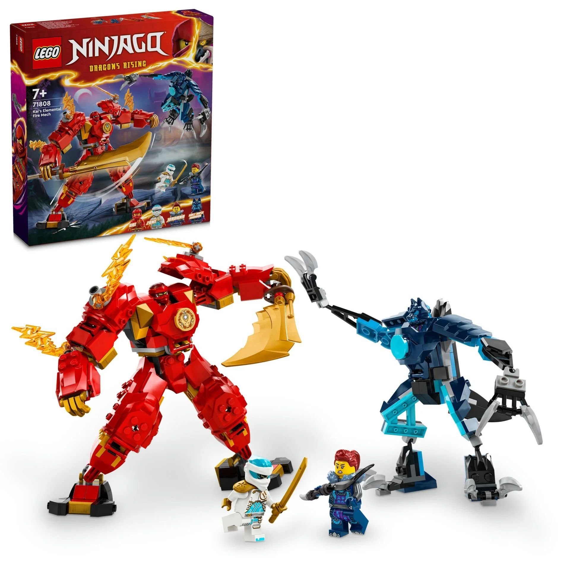 Lego Ninjago Kais E Ateş Robotu 71808