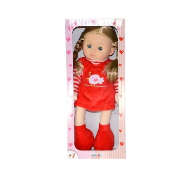 Halley 35 Cm Örgü Saçlı Ayşecik