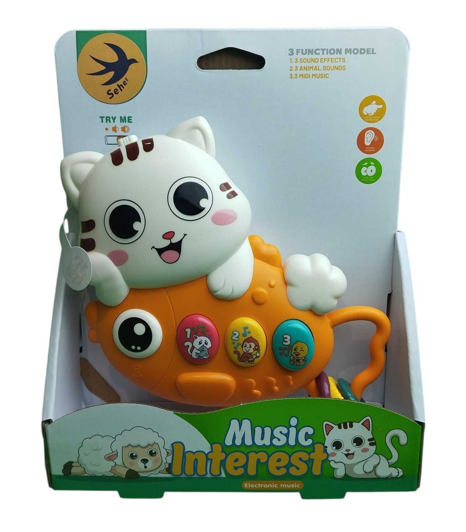 Seher Pilli Müzikli Kedi 855-202D