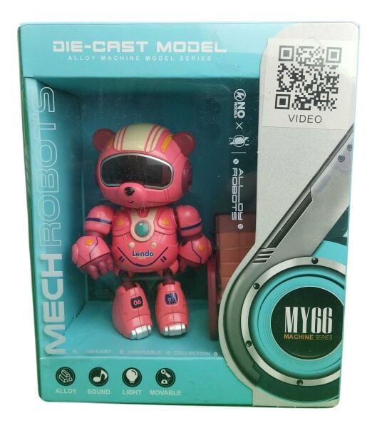 Seher Metal Figür Çalar Saatli Usb Şarjli MY66-Q12