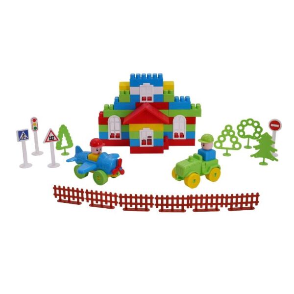 Polesie Yapı Seti İnşaatçı 105 Parça 95152