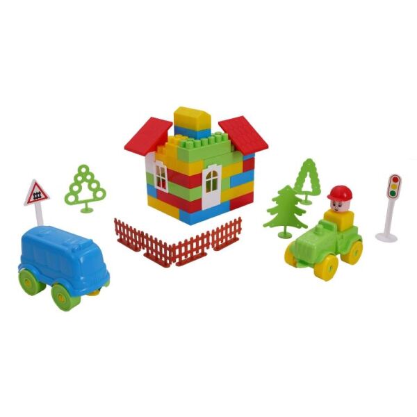 Polesie Yapı Seti İnşaatçı 62 Parça 95183