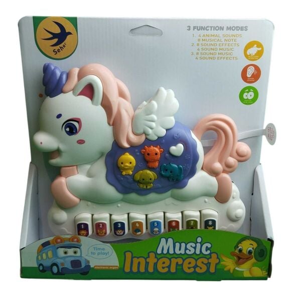 Seher Pilli Müzikli Pony Piyano 855-113D