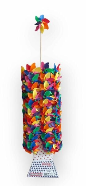 Kardeşler 20 Cm 7 Kanatlı Bahçe Rüzgar Gülü 87201