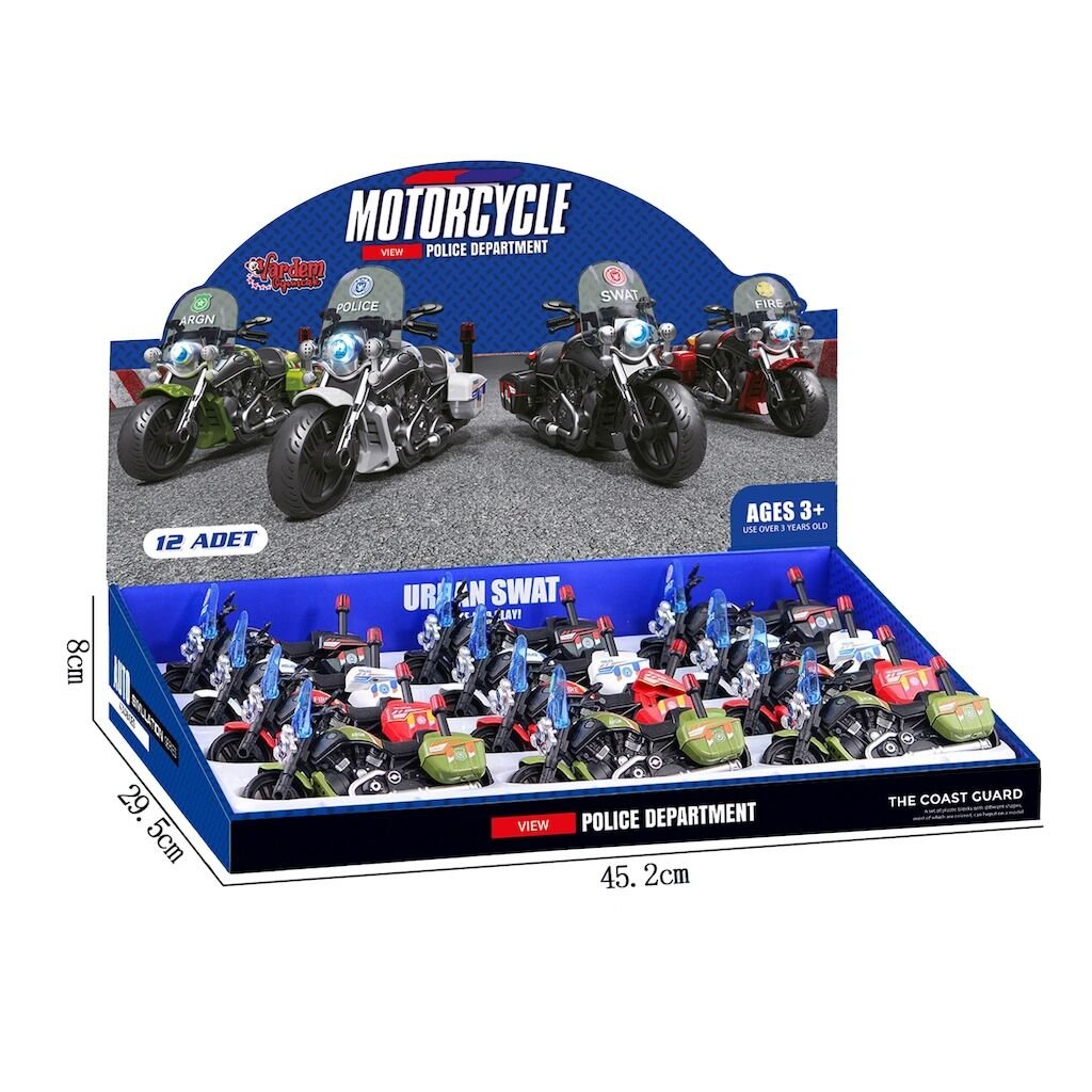 Vardem Surtmelı Guvenlık Motosıkletı