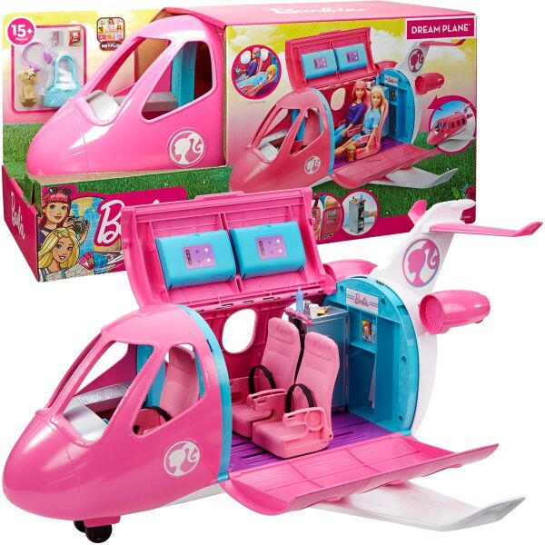 Mattel Barbienin Pembe Uçağı GDG76