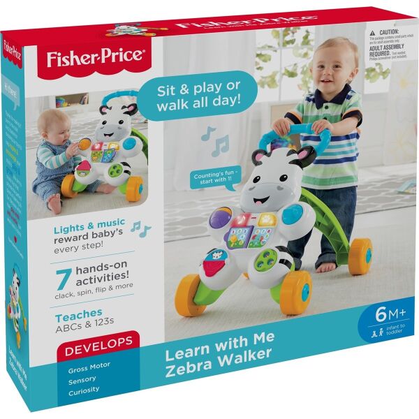 Mattel Fisher Price Melodili Zebra Yürüteç DLD80