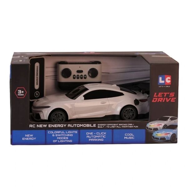 Enfal LC 1:16 Renkli Işıklı Araba Şarj İstasyonlu