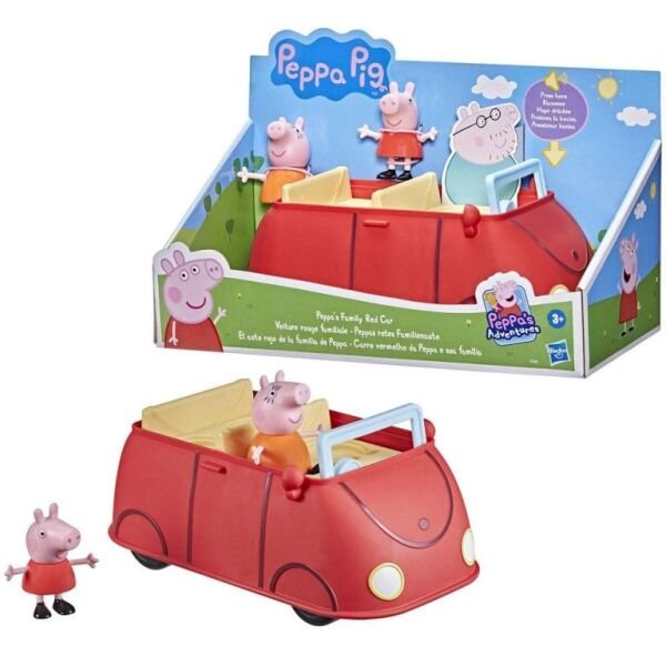 Hasbro Peppa Pig Kirmizi Aile Araci F2184