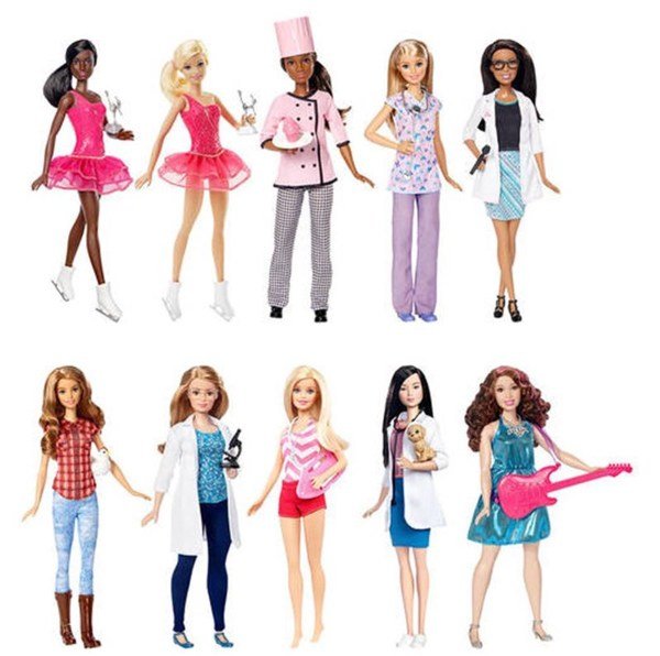 Mattel Barbie Kariyer Bebekleri DVF50