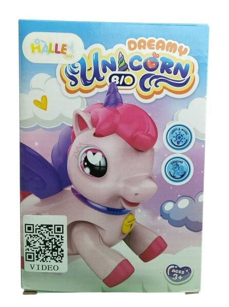 Seher Elektrikli Tek Boynuzlu At Işık Müzik İle RS