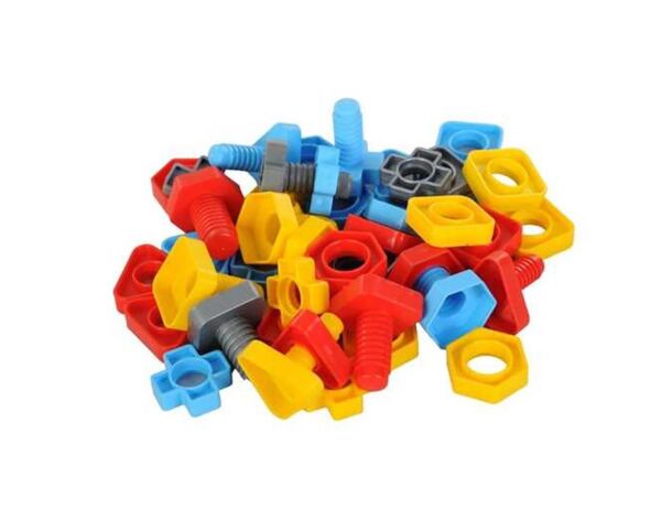 Can Toys Geometrik Somun Civata 45 Parça HC1010