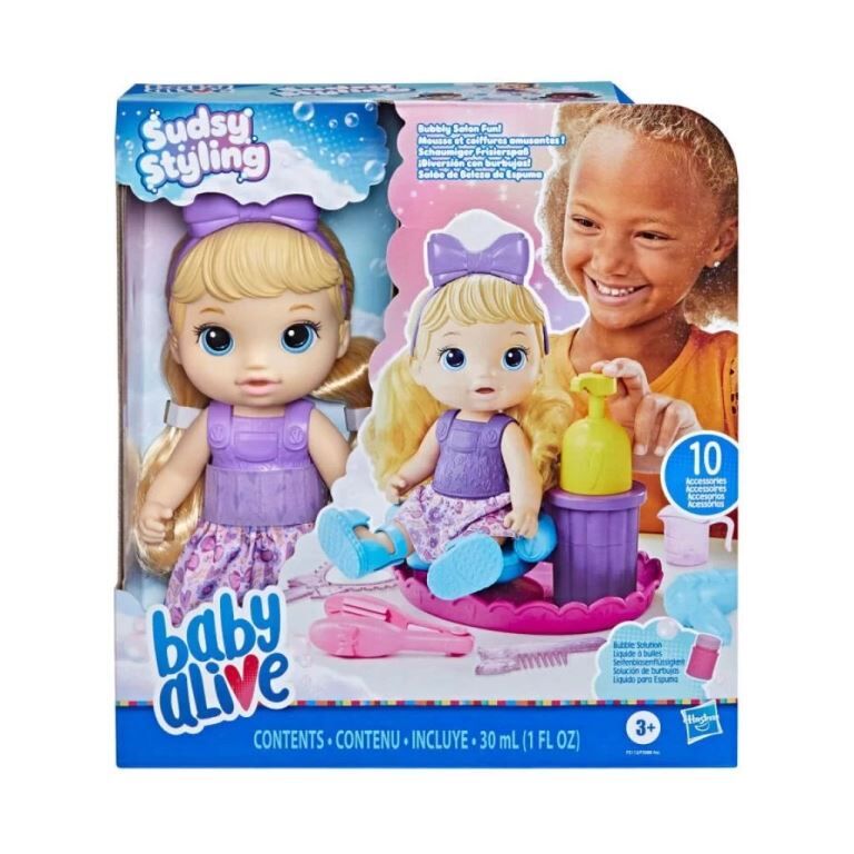 Hasbro Baby Alive Köpüklü Saç Eğlencesi F5112