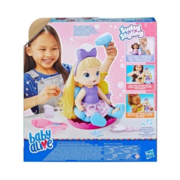 Hasbro Baby Alive Köpüklü Saç Eğlencesi F5112