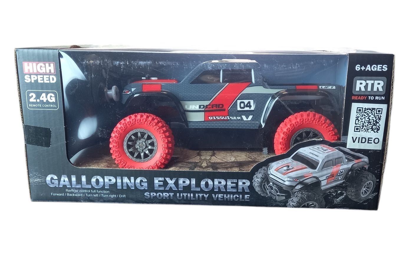 Acar 1:18 Işıklı Kumandalı Fast Car 9040-5F