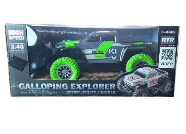 Acar 1:18 Işıklı Kumandalı Fast Car 9040-5F