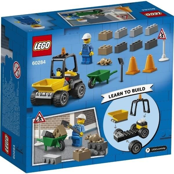Lego City Roadwork Truck 60284