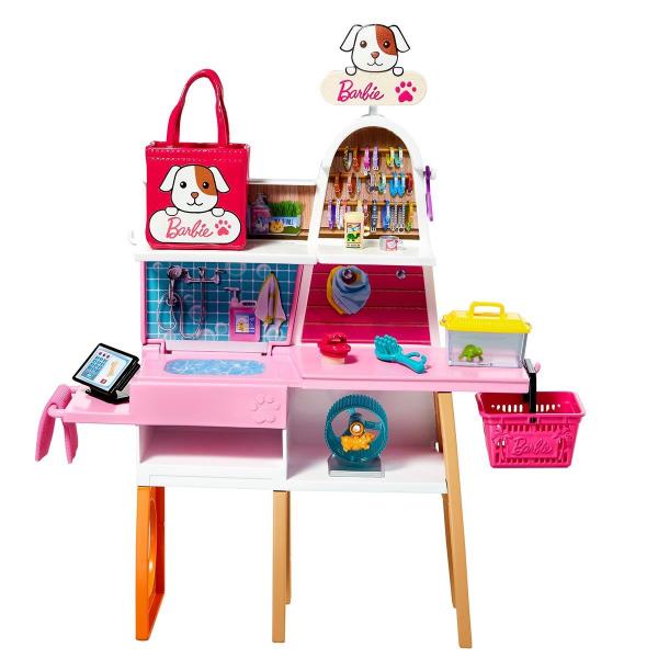Mattel Barbie ve Evcil Hayvan Dükkanı Oyun Seti GRG90