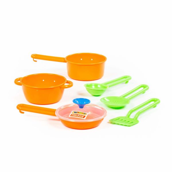 Polesie Set Çocuk Yemek Takımı Küçük Aşçı  40688