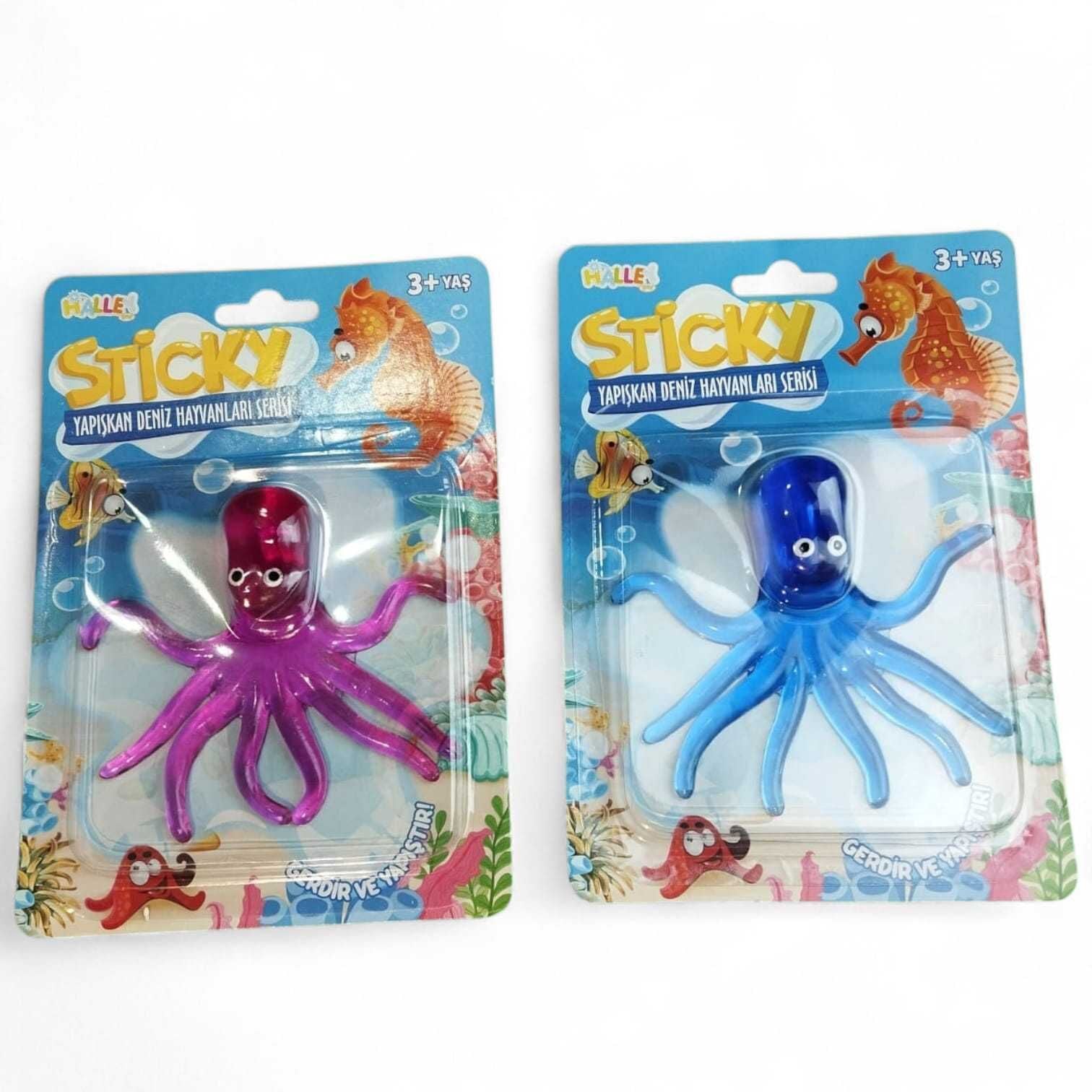 Seher Yapışkan Hayvanlar - Ahtapot
