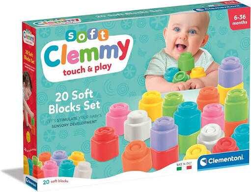 Clementoni Clemmy Yum. Blok Oyun Seti - 20 Parça