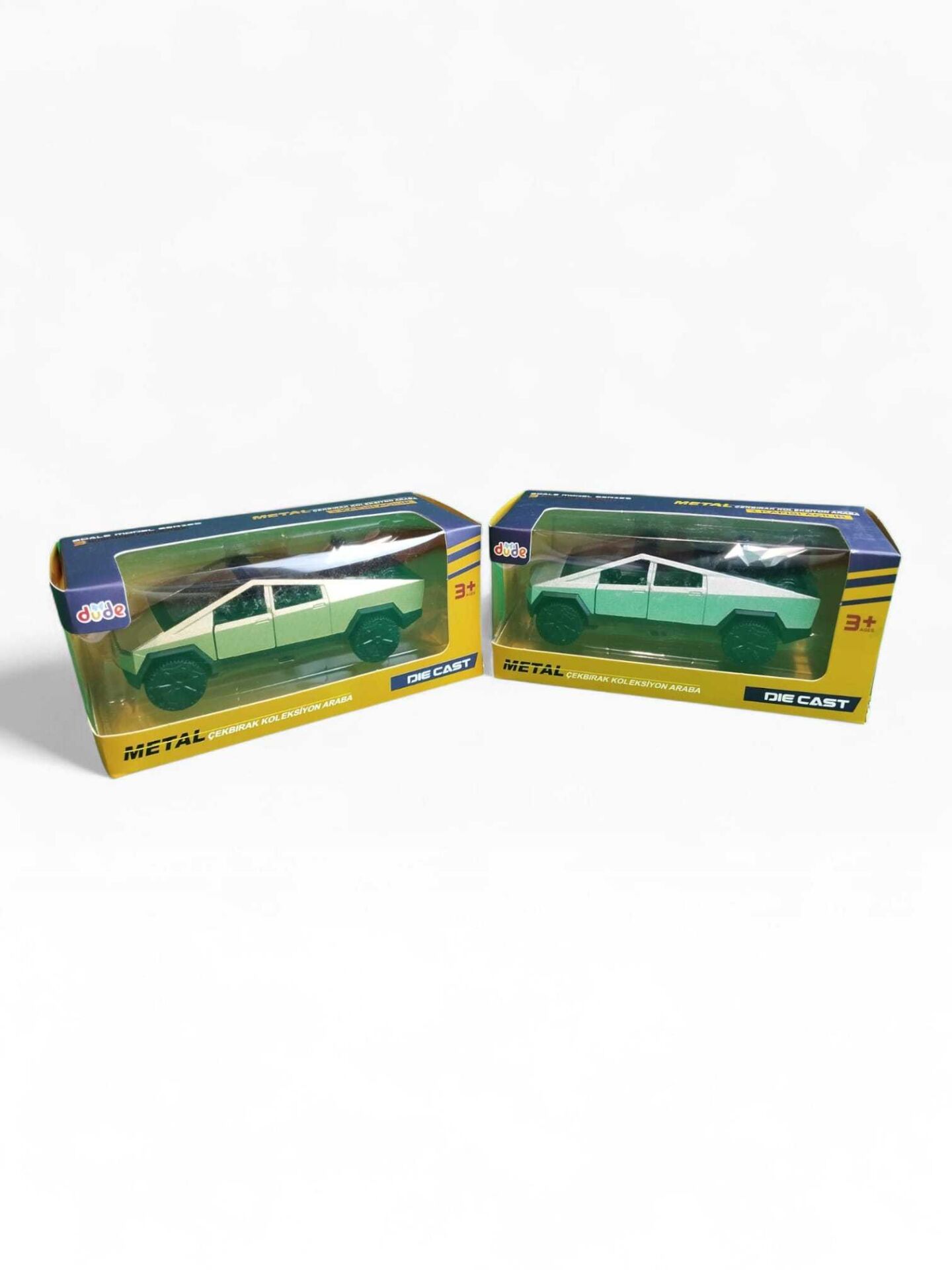 Seher 1:36 Çek Bırak Araba Metal Cyber Truck