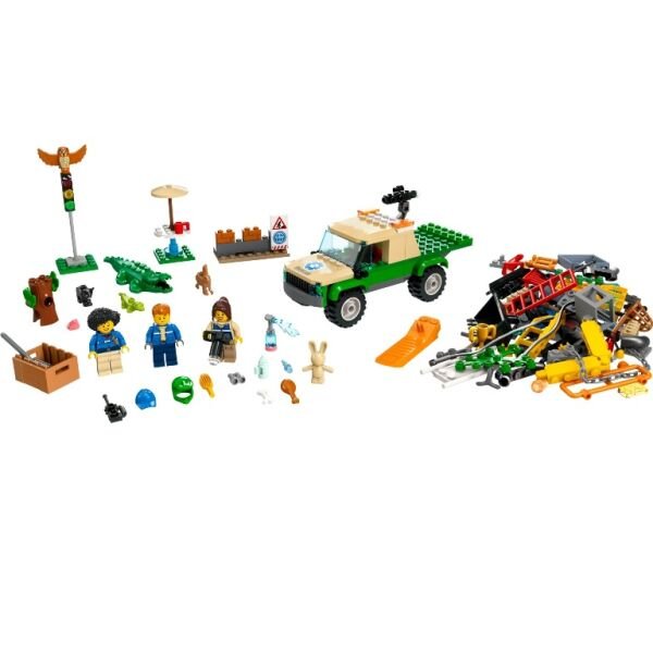 Lego City Vahşi Hayvan Kurtarma Görevleri 60353