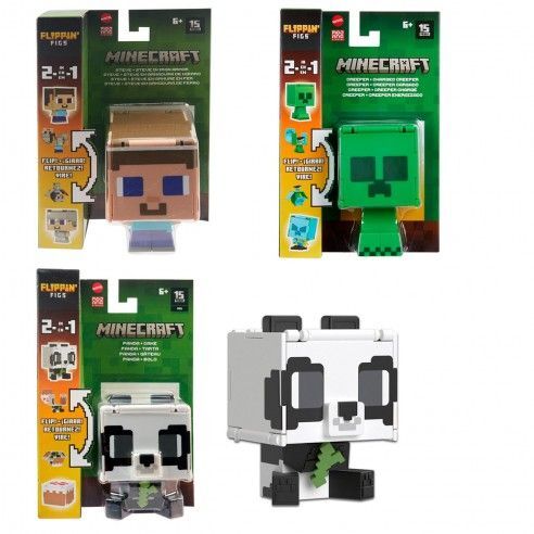 Mattel Minecraft Flippin Figs Figür HTL43