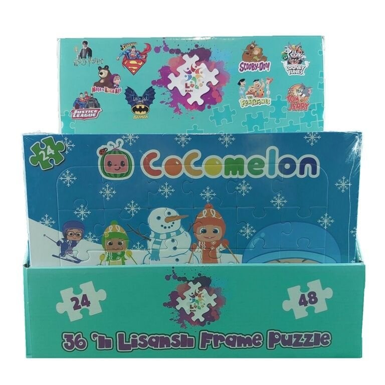 Utku Frame Puzzle 36 lı Standlı Puzzle 48 Parça LC168