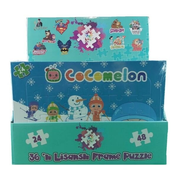 Utku Frame Puzzle 36 lı Standlı Puzzle 48 Parça LC168