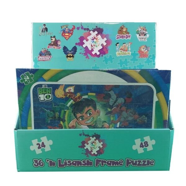 Utku Frame Puzzle 36 lı Standlı Puzzle 48 Parça LC168