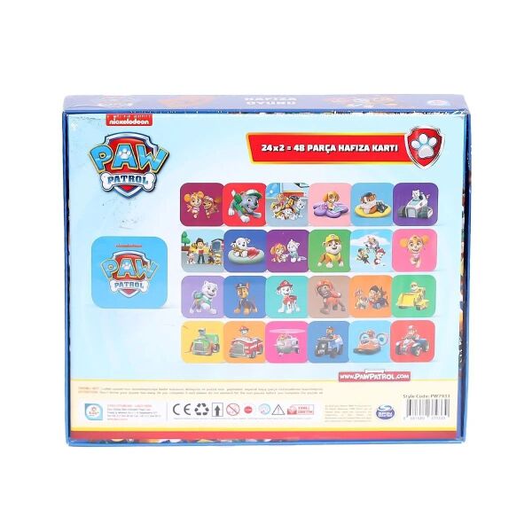 Utku Paw Patrol Hafiza Oyunu PW7933