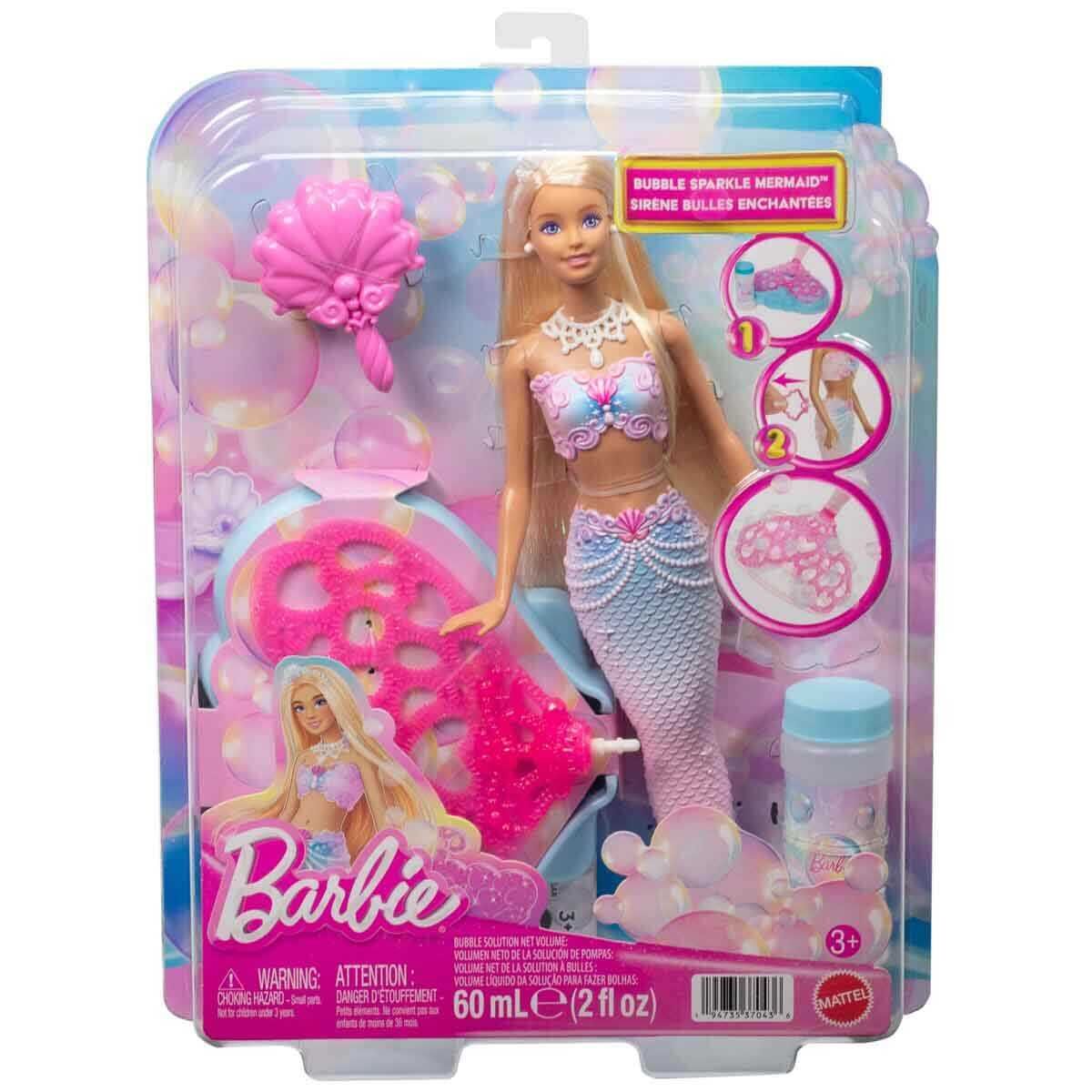 Mattel Barbie Baloncuk Işıltısı Deniz Kızı Bebeği