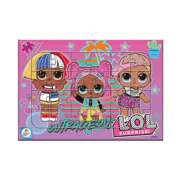 Utku Lol 24 Parça Frame Puzzle LOL7595